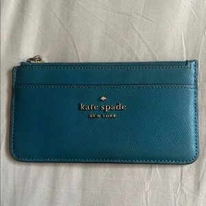 Kate Spade Slim Top Zip Card Wallet
